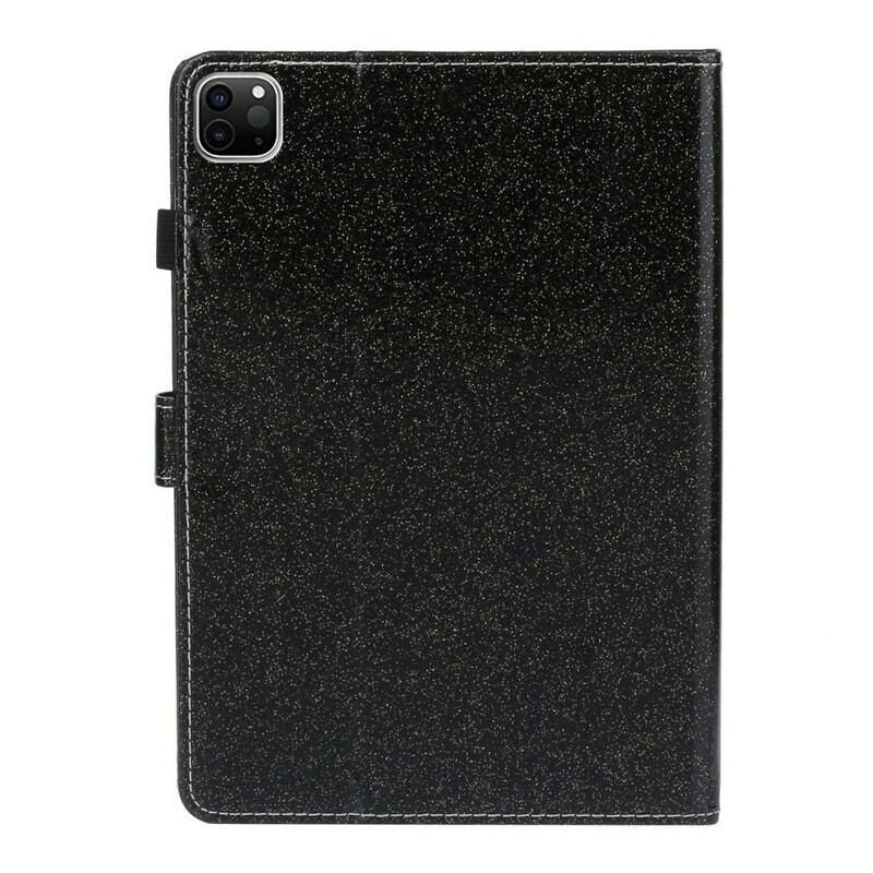 Capa De Couro Para iPad Pro 11" (2020) Glitter Cintilante