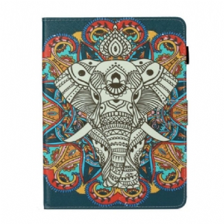 Capa Flip Para iPad Pro 11" (2020) Elefante Multicolorido