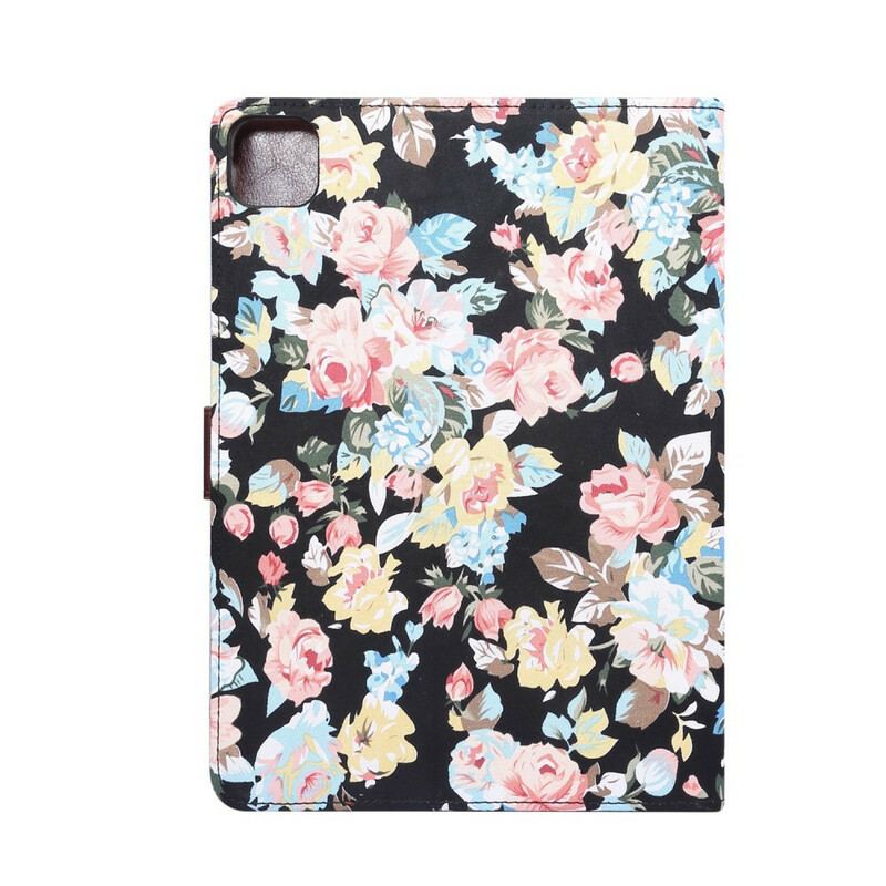 Capa Flip Para iPad Pro 11" (2020) Estampa Floral