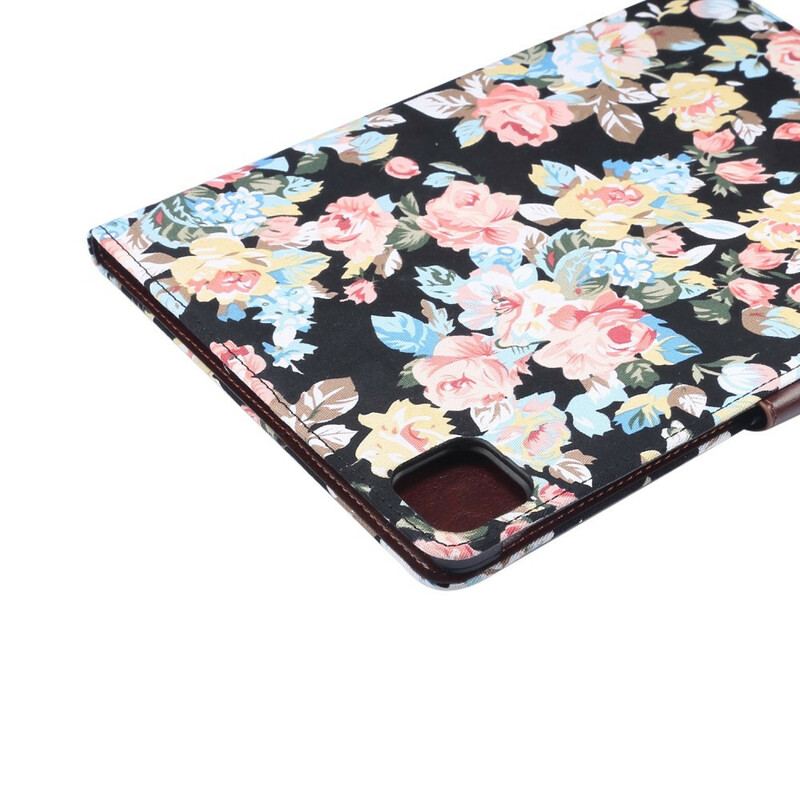 Capa Flip Para iPad Pro 11" (2020) Estampa Floral