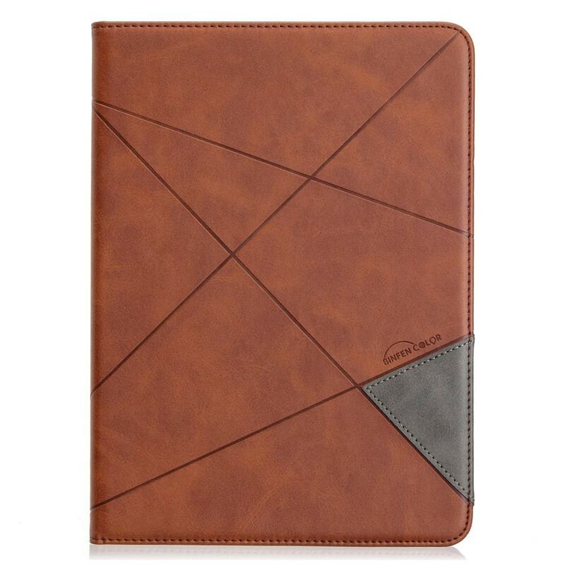 Capa Flip Para iPad Pro 11" (2020) Forma Geométrica