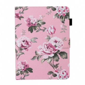 Capa Folio Para iPad Pro 11" (2020) Rosas