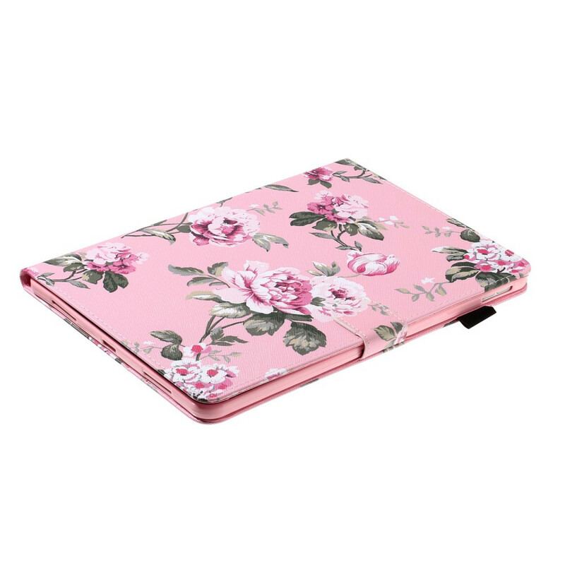 Capa Folio Para iPad Pro 11" (2020) Rosas