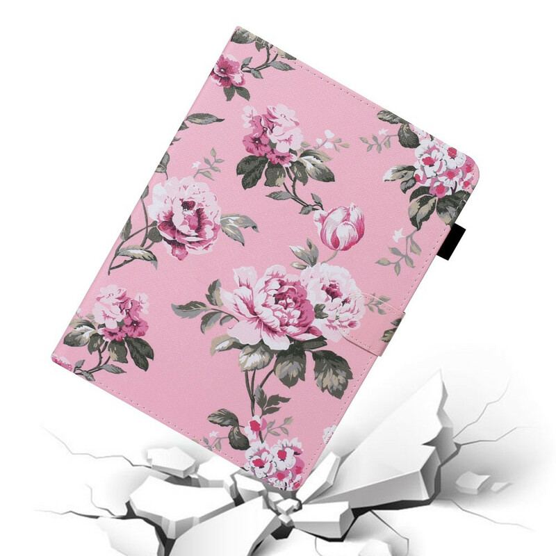 Capa Folio Para iPad Pro 11" (2020) Rosas