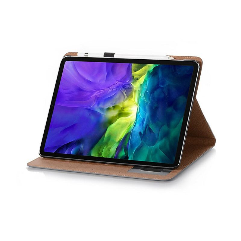 Capa Proteção Para iPad Pro 11" (2020) Estilo Elegante Couro Sintético