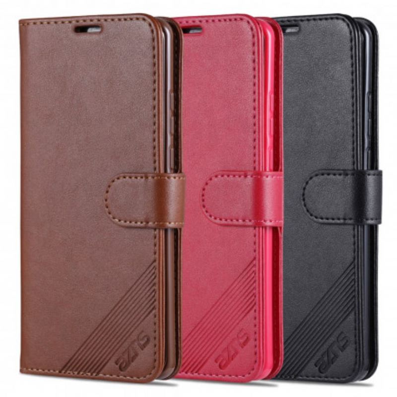 Capa De Couro Para Huawei Mate 40 Pro Couro Sintético Azns