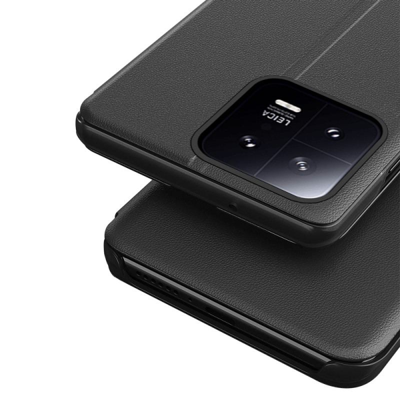 Capa De Celular Para Xiaomi 13 Pro Couro Sintético