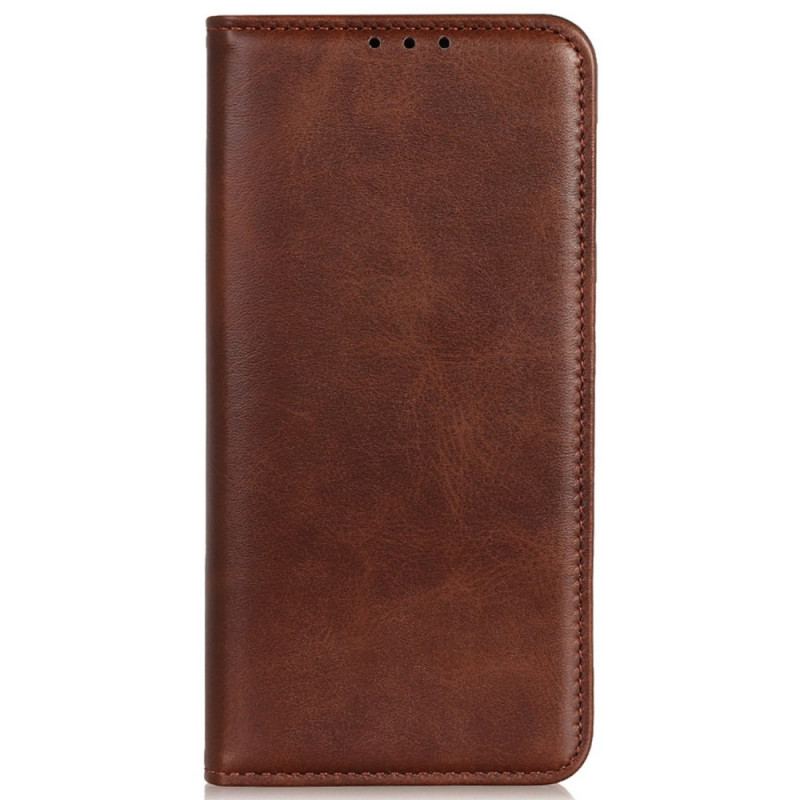 Capa De Celular Para Xiaomi 13 Pro Flip Couro Rachado