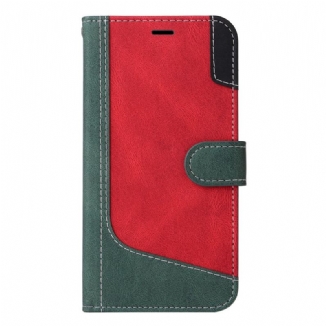 Capa Flip Para Xiaomi 13 Pro De Cordão Cinta Tricolor