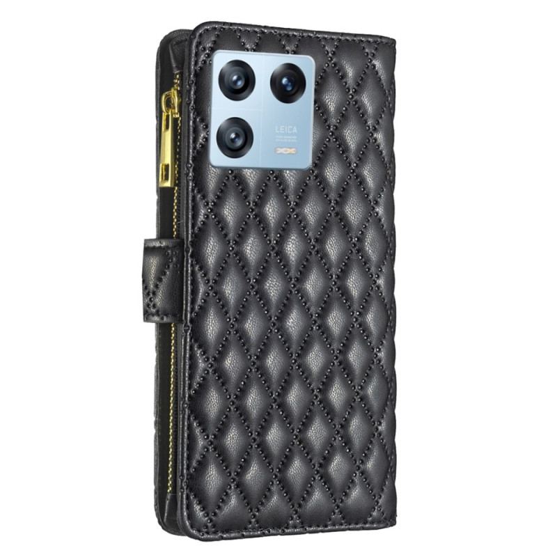 Capa Flip Para Xiaomi 13 Pro Estilo De Cor Binfen Acolchoado