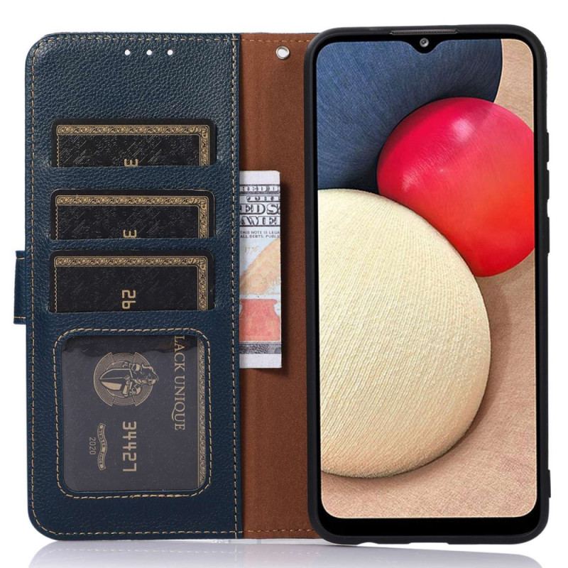 Capa Flip Para Xiaomi 13 Pro Estilo Lichia Rfid Khazneh