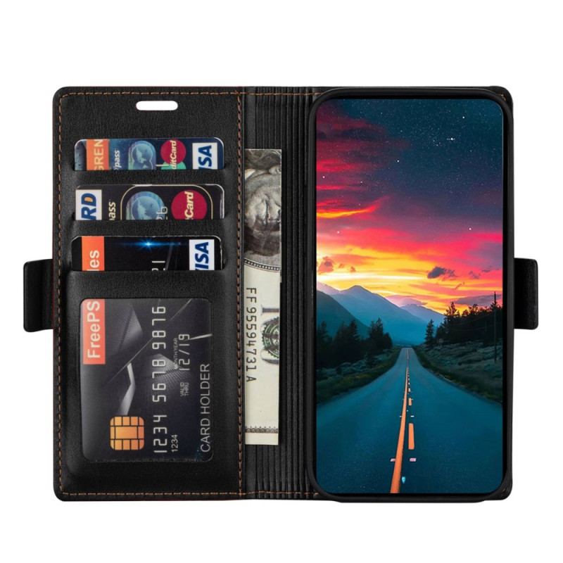 Capa Flip Para Xiaomi 13 Pro Ln.bekus Efeito Couro