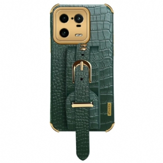 Capa Para Xiaomi 13 Pro Alça Croco