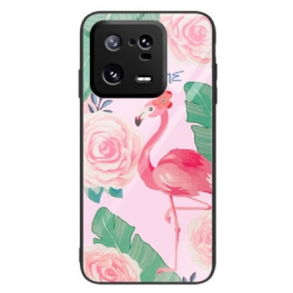 Capa Para Xiaomi 13 Pro Vidro Temperado Flamingo