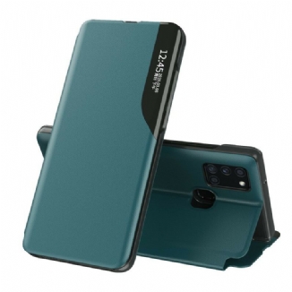 Capa De Celular Para Samsung Galaxy A21s Couro Sintético Texturizado