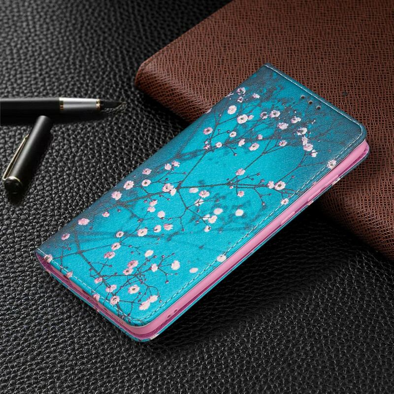 Capa De Celular Para Samsung Galaxy A21s Flip Ramos Floridos