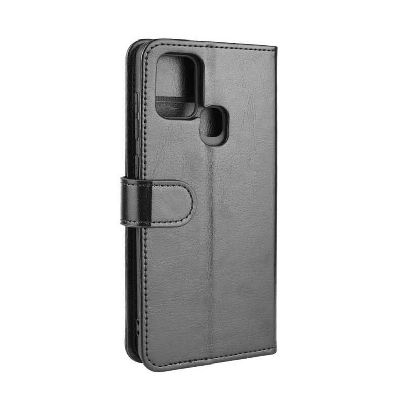 Capa Flip Para Samsung Galaxy A21s Couro Ultra Sintético