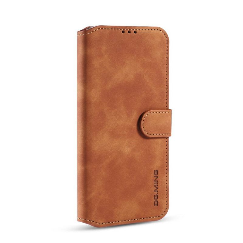 Capa Flip Para Samsung Galaxy A21s Dg.ming Retro