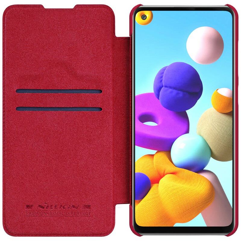 Capa Para Samsung Galaxy A21s Série Nillkin Qin