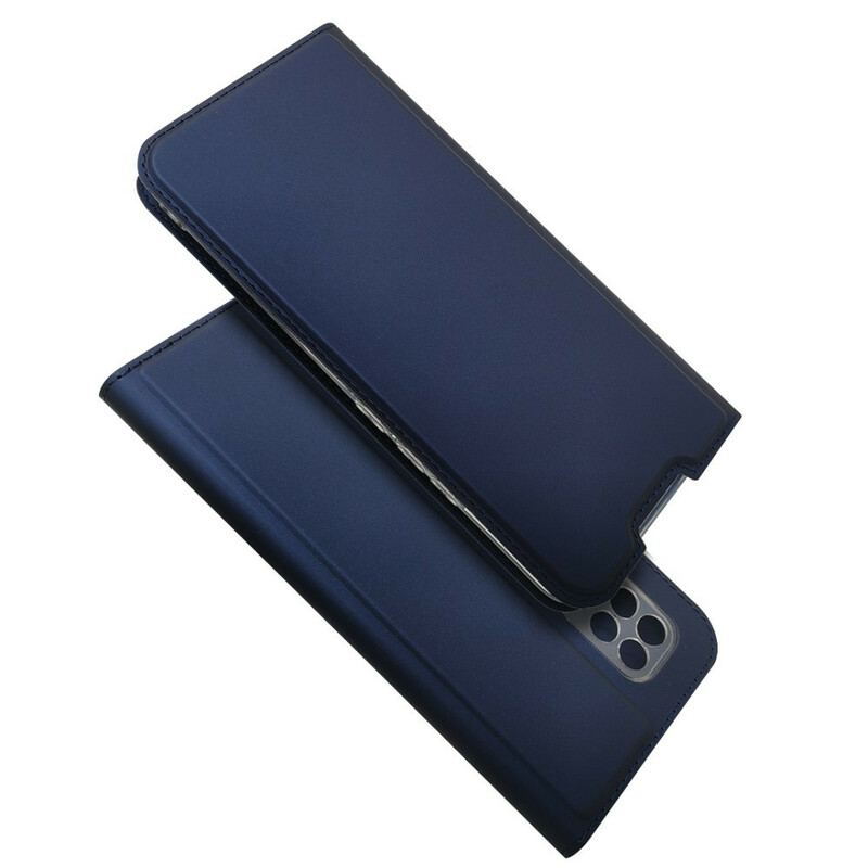 Capa De Celular Para Xiaomi Mi 10 Lite Flip Couro Falso Premium