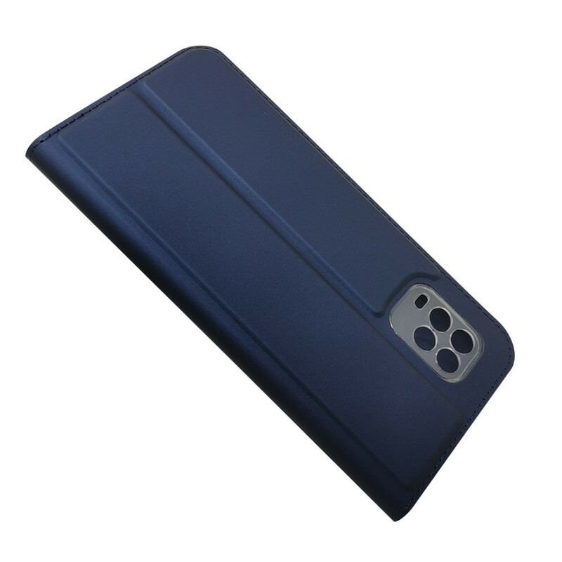 Capa De Celular Para Xiaomi Mi 10 Lite Flip Couro Falso Premium