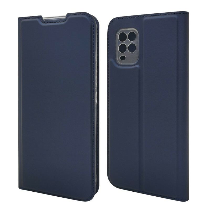 Capa De Celular Para Xiaomi Mi 10 Lite Flip Couro Falso Premium