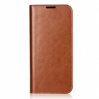 Capa De Celular Para Xiaomi Mi 10 Lite Flip Couro Legitimo