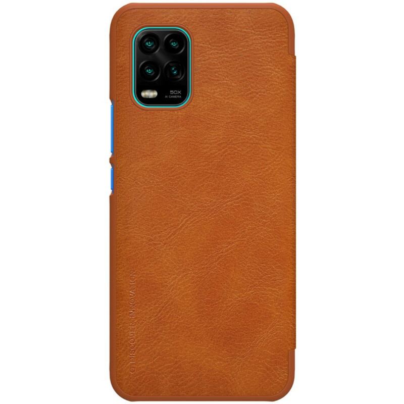 Capa De Celular Para Xiaomi Mi 10 Lite Flip Série Nillkin Qin