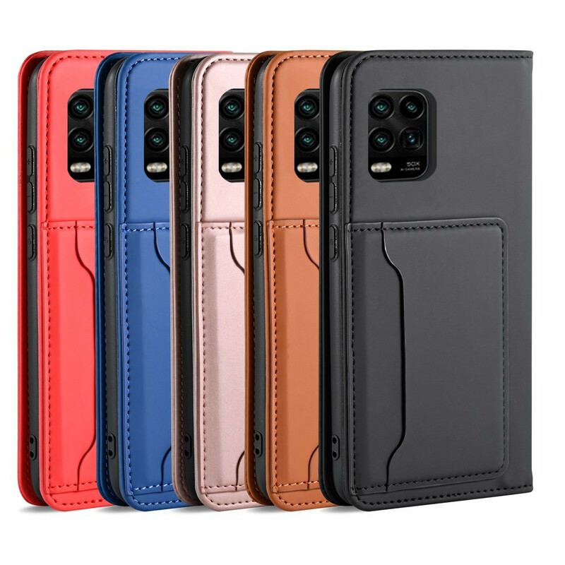 Capa De Celular Para Xiaomi Mi 10 Lite Flip Suporte Para Cartão