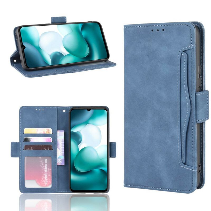 Capa De Couro Para Xiaomi Mi 10 Lite Multi-card Premier Class