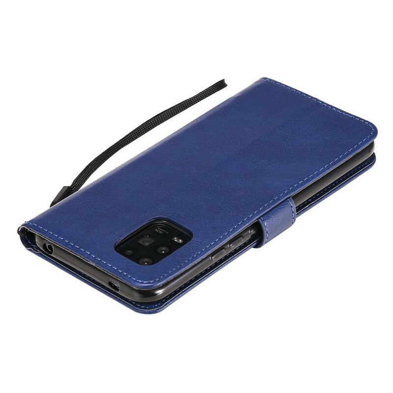 Capa De Couro Para Xiaomi Mi 10 Lite Couro Sintético Padrão