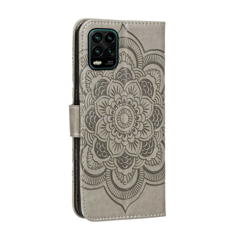 Capa Flip Para Xiaomi Mi 10 Lite Mandala Completa