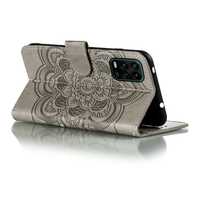 Capa Flip Para Xiaomi Mi 10 Lite Mandala Completa