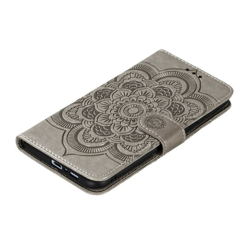 Capa Flip Para Xiaomi Mi 10 Lite Mandala Completa