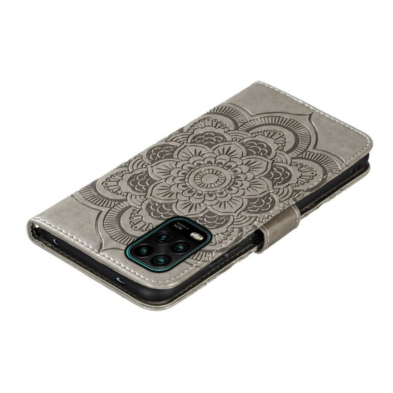 Capa Flip Para Xiaomi Mi 10 Lite Mandala Completa