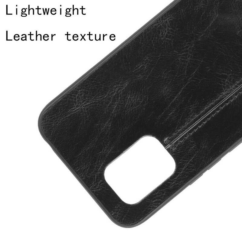 Capa Para Xiaomi Mi 10 Lite Efeito Couro Couture