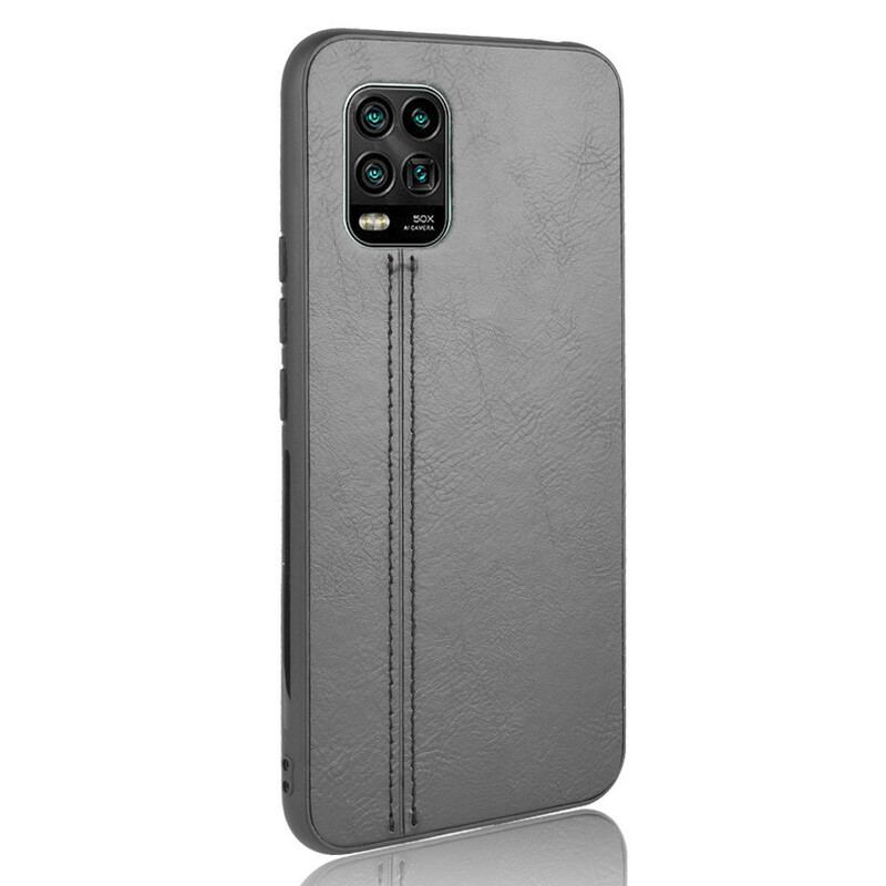 Capa Para Xiaomi Mi 10 Lite Efeito Couro Couture