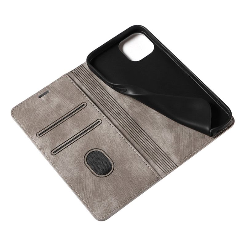 Capa De Celular Para iPhone 14 Plus Flip Couro Sintético Colorido