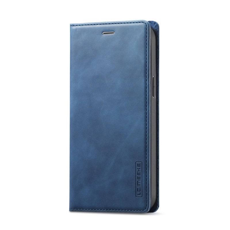 Capa De Celular Para iPhone 14 Plus Flip Couro Sintético Lc.imeeke