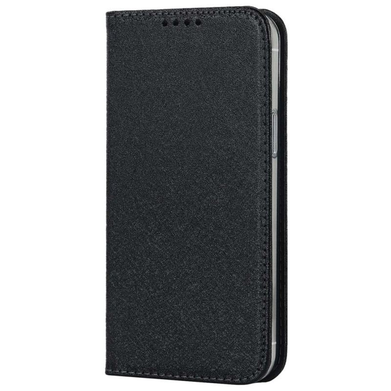 Capa De Celular Para iPhone 14 Plus Flip Estilo De Couro Macio Com Alça