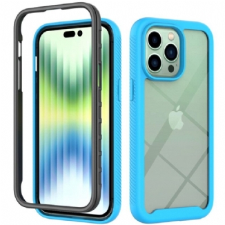 Capa De Celular Para iPhone 14 Plus Pára-choques De Estrutura Híbrida