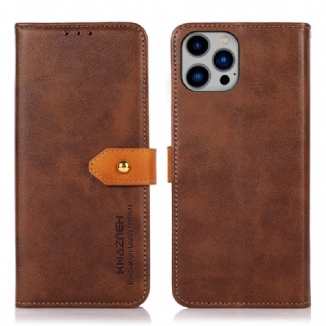 Capa Folio Para iPhone 14 Plus Com Alça Khazneh