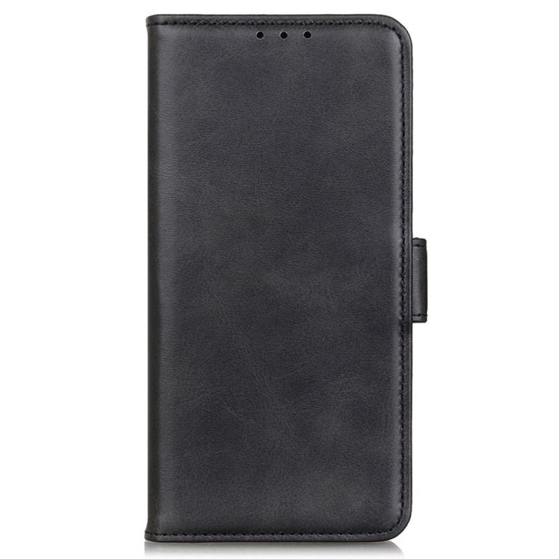 Capa Folio Para iPhone 14 Plus Fecho Duplo