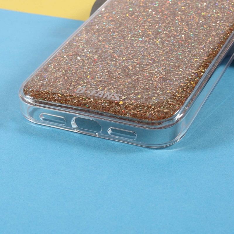 Capa Para iPhone 14 Plus Lantejoulas Elegantes