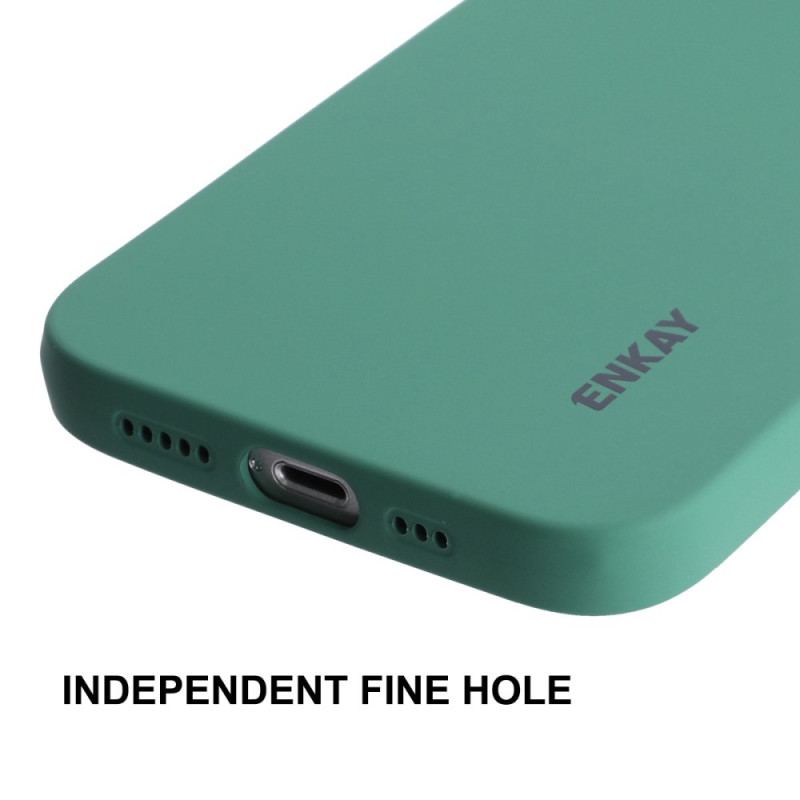 Capa Para iPhone 14 Plus Silicone Líquido Enkay