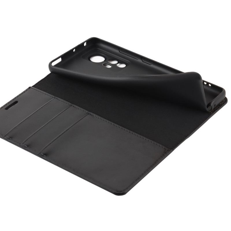 Capa De Celular Para Xiaomi 12 / 12X Flip Couro Legitimo