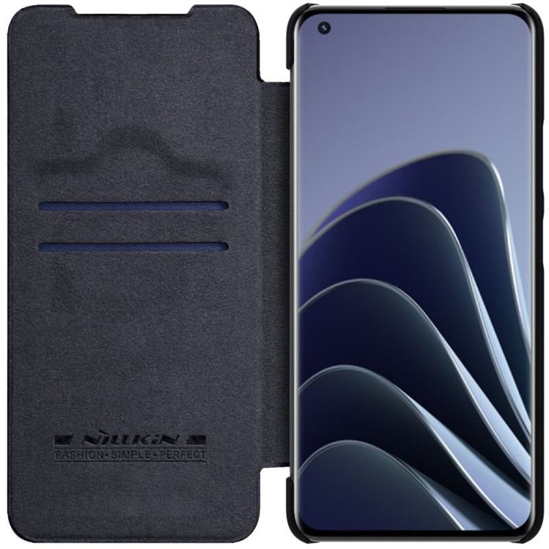 Capa De Celular Para Xiaomi 12 / 12X Flip Série Nillkin Qin