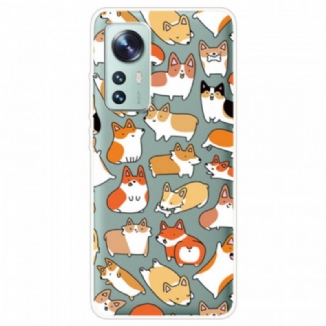 Capa De Celular Para Xiaomi 12 / 12X Vários Cães