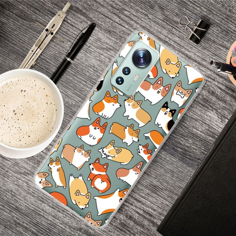 Capa De Celular Para Xiaomi 12 / 12X Vários Cães