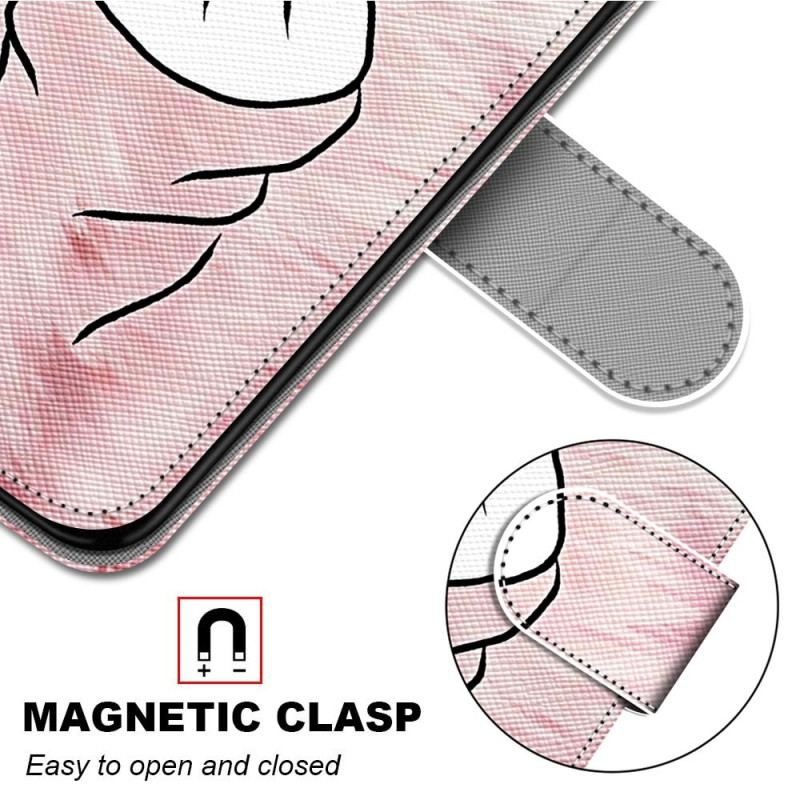 Capa Flip Para Xiaomi 12 / 12X Dedo Coração